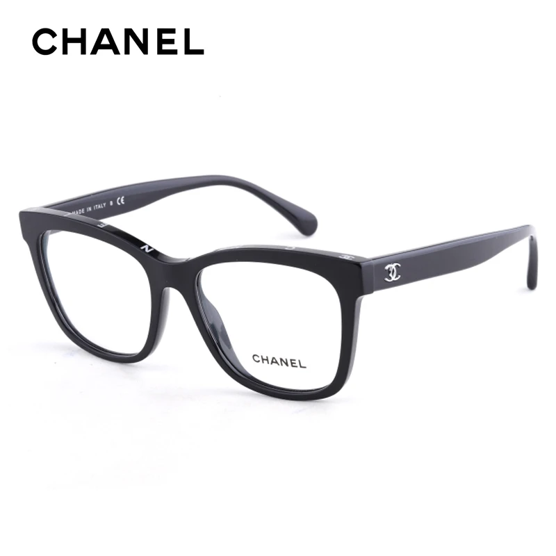 Chanel/香奈儿眼镜框女小香风时尚黑框百搭素颜近视镜架男 CH3392