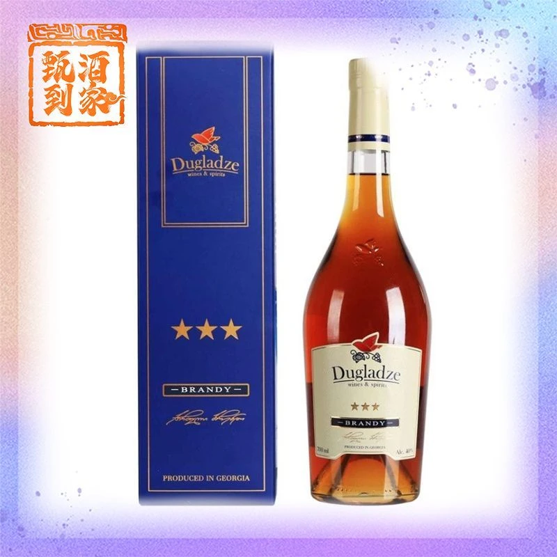 督格拉泽 40度三星白兰地 700ml/瓶