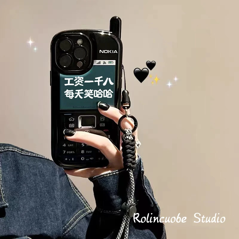 BANCA趣味创意文字苹果15手机壳iphone13/14promax高级11女xr/xs