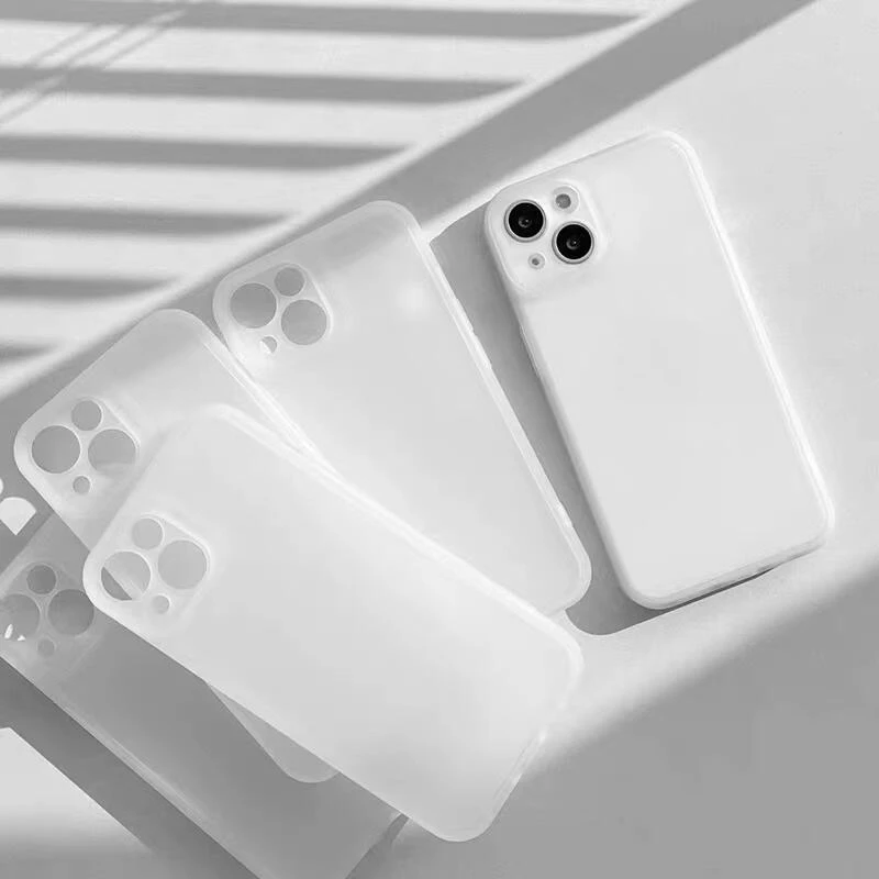 半透亲肤壳适用苹果14/13promax手机壳iPhone12高级11/xs软套xr女