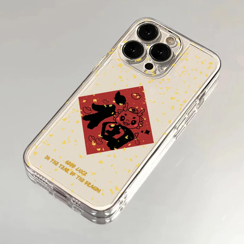 BANCA龙年福字适用iPhone15/13苹果14手机壳苹果小米vivo华为oppo