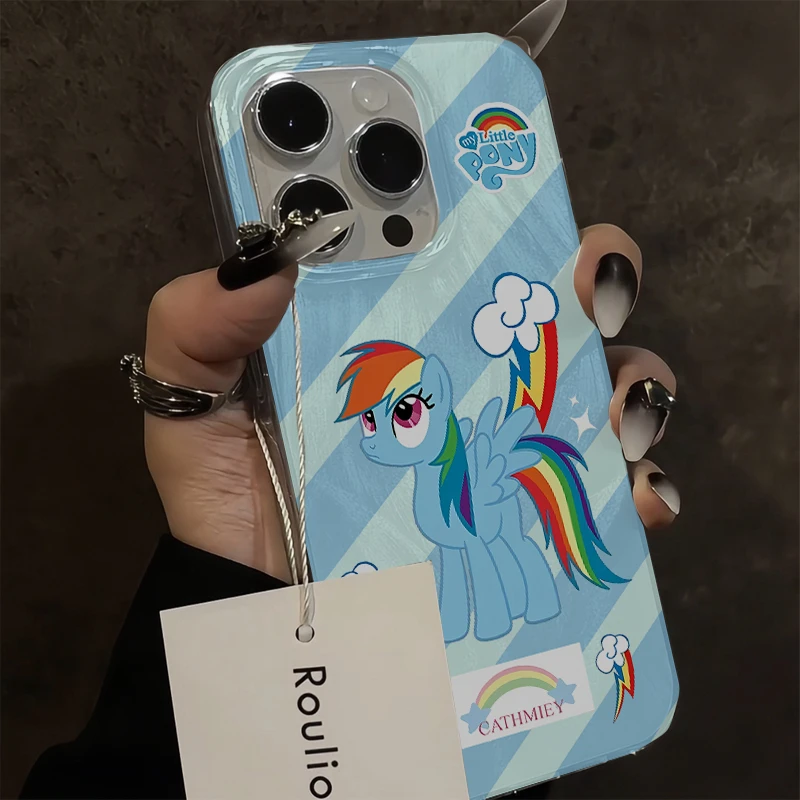 BANCA小马宝莉云宝适用苹果16promax手机壳iPhone15羽纱14高级13