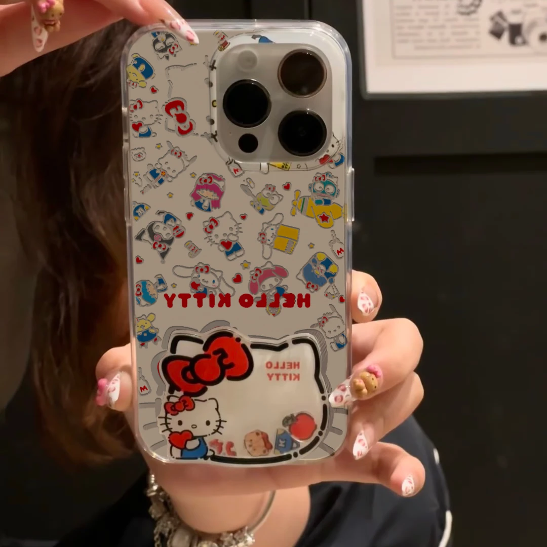 BANCA动漫合集kt支架适用苹果15/14promax/13手机壳vivo华为oppo