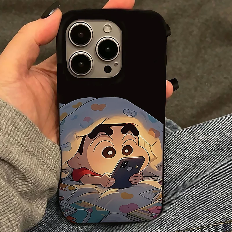 BANCA小新被窝玩手机适用iPhone16/15promax手机壳苹果14果冻壳13