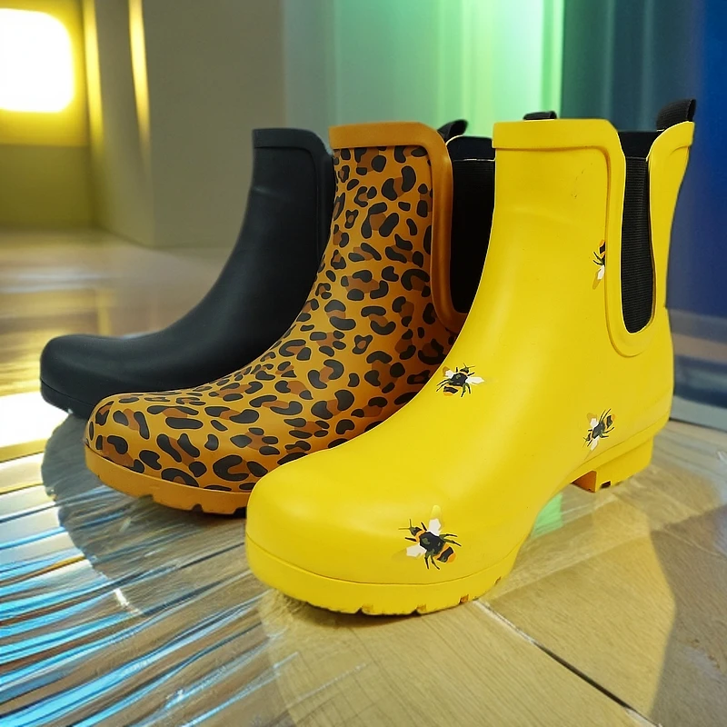 时尚女款美系ROMA低筒户外露营防滑防水徒步潮流