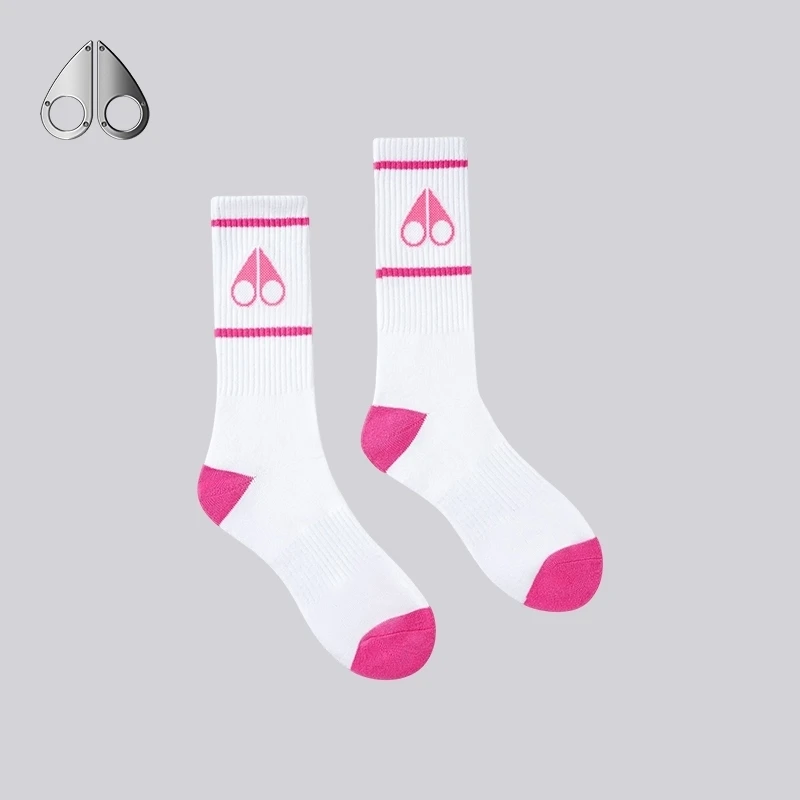 MOOSE KNUCKLES LOGO ICON SOCKS 男士小剪刀中长筒袜子M13MA506