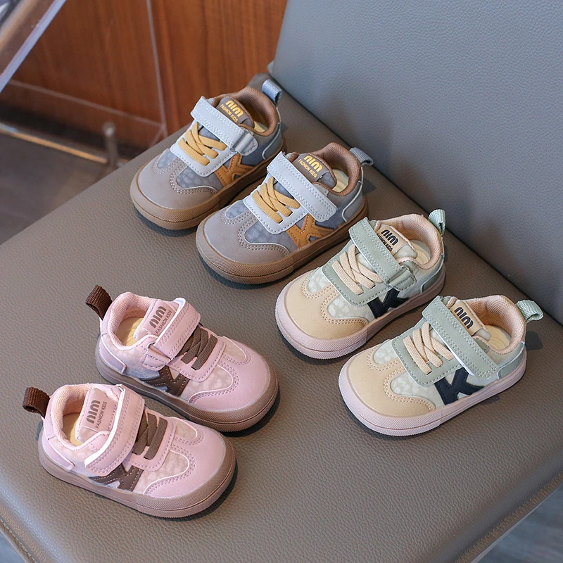 宝宝学步鞋儿童防踢防滑耐磨男宝女宝儿童鞋1--3岁春秋款软底板鞋