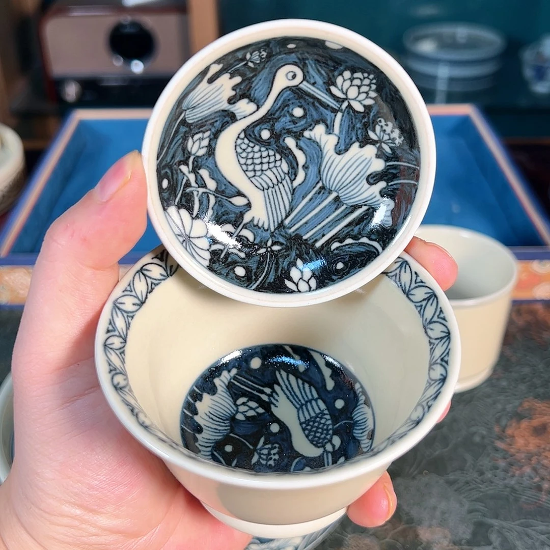杯景德镇手绘陶瓷
