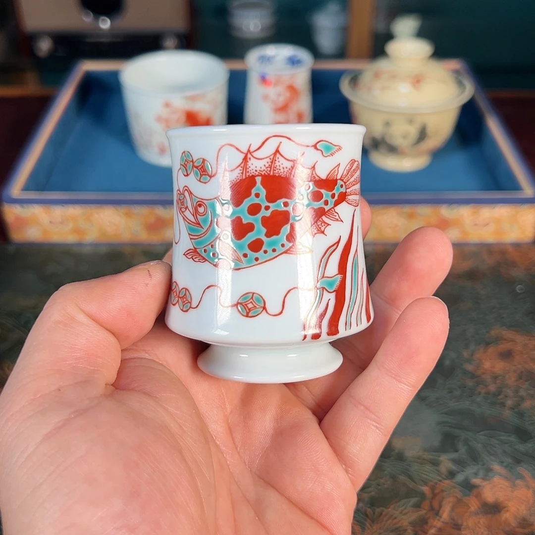 【闪购商品】杯景德镇手绘陶瓷