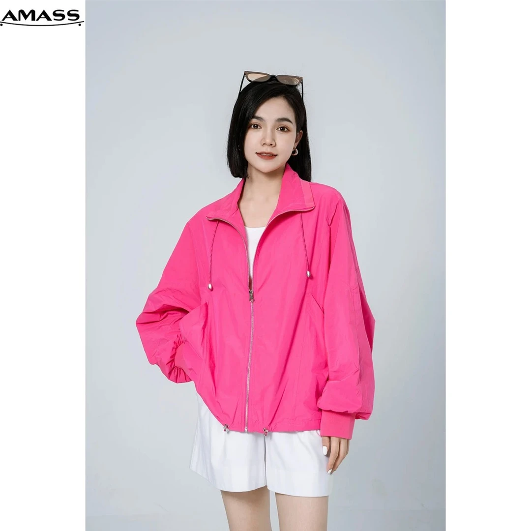 AMASS/阿玛施轻薄宽松防晒衣休闲百搭冲锋衣外套5400675