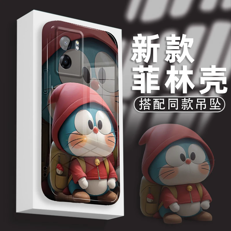 适用于OPPOA57手机壳菲林壳蓝胖子叮当猫防摔镜头全包保护套