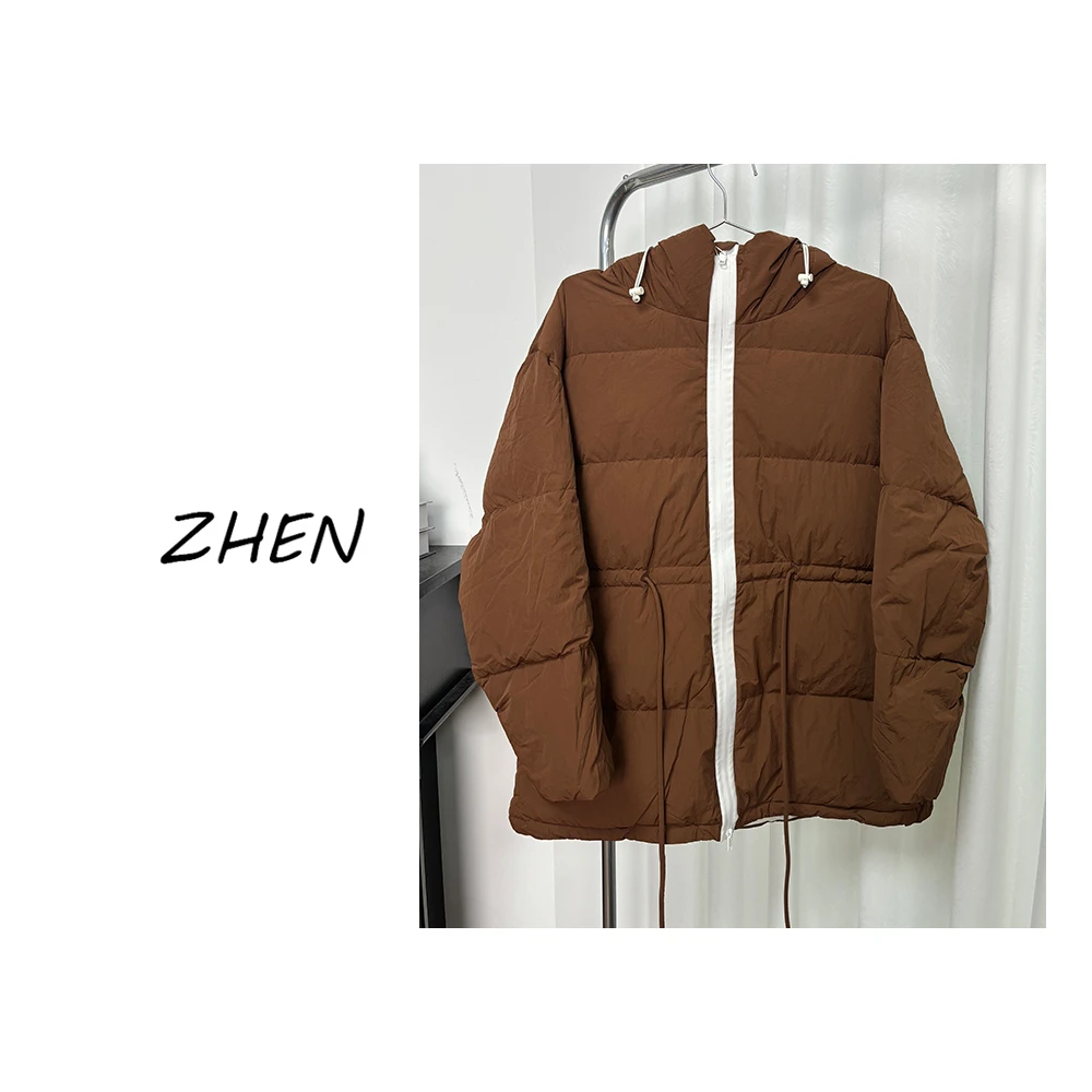 【ZHEN】 K0698 2025新款气质时尚休闲百搭保暖上衣