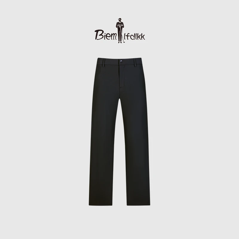 【冷感科技面料】比音勒芬春秋新款男士直筒长裤轻商务休闲裤