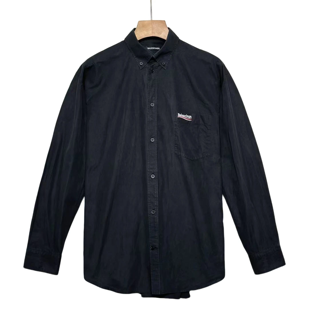 Balenciaga/巴黎世家 时尚 logo 衬衫/39码/95+新/XG-Y19522