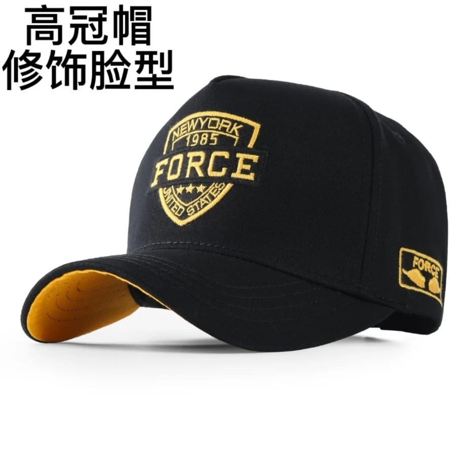 金冠森百搭四季必备加大加宽男鸭舌帽帽子显脸小夏季搭配修饰脸型