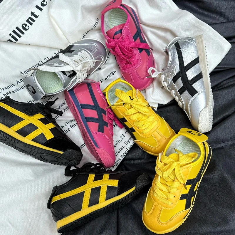 2024秋季新款儿童德训鞋女童板鞋多巴胺软底男童运动鞋休闲跑步鞋