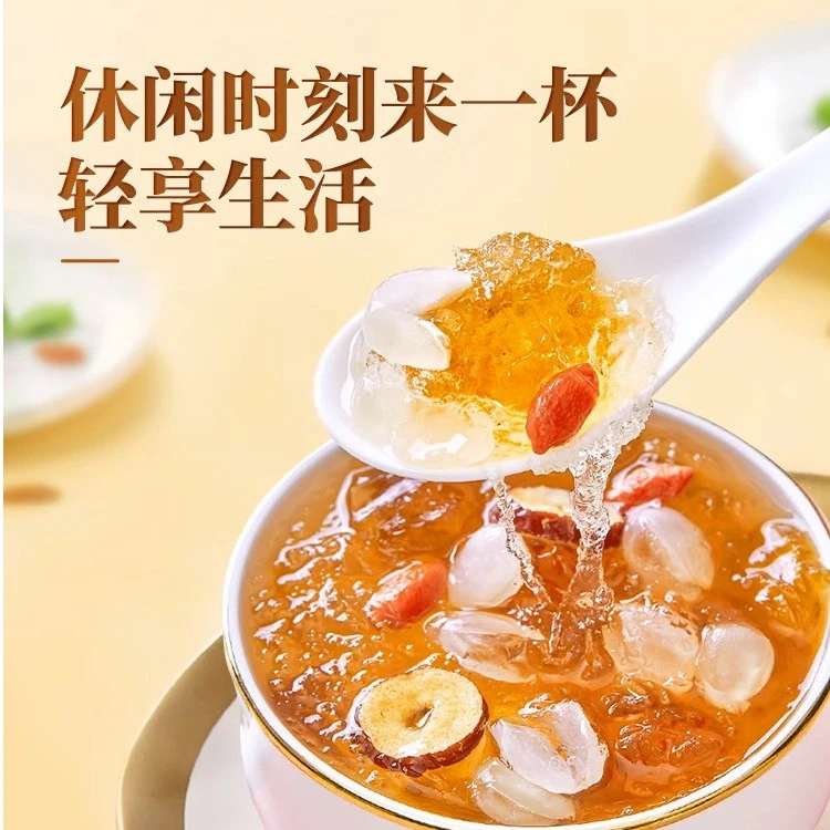 桃胶雪燕皂角米组合独立包装一袋12小包一包泡一碗