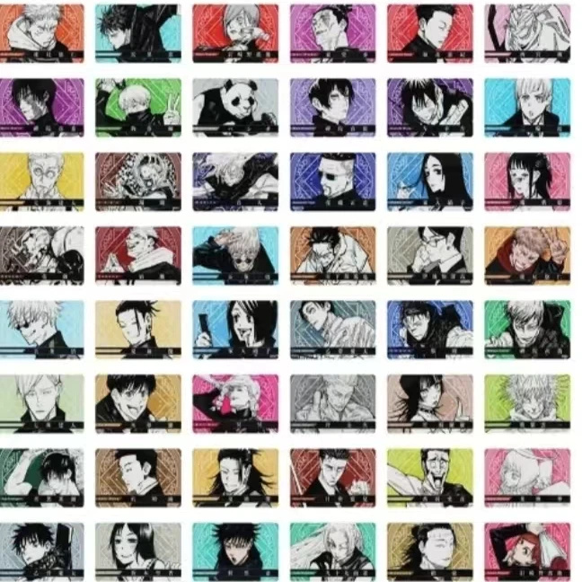 【日谷】咒术回战JS限定原画风收藏透卡（48全）盲盒（代拆）