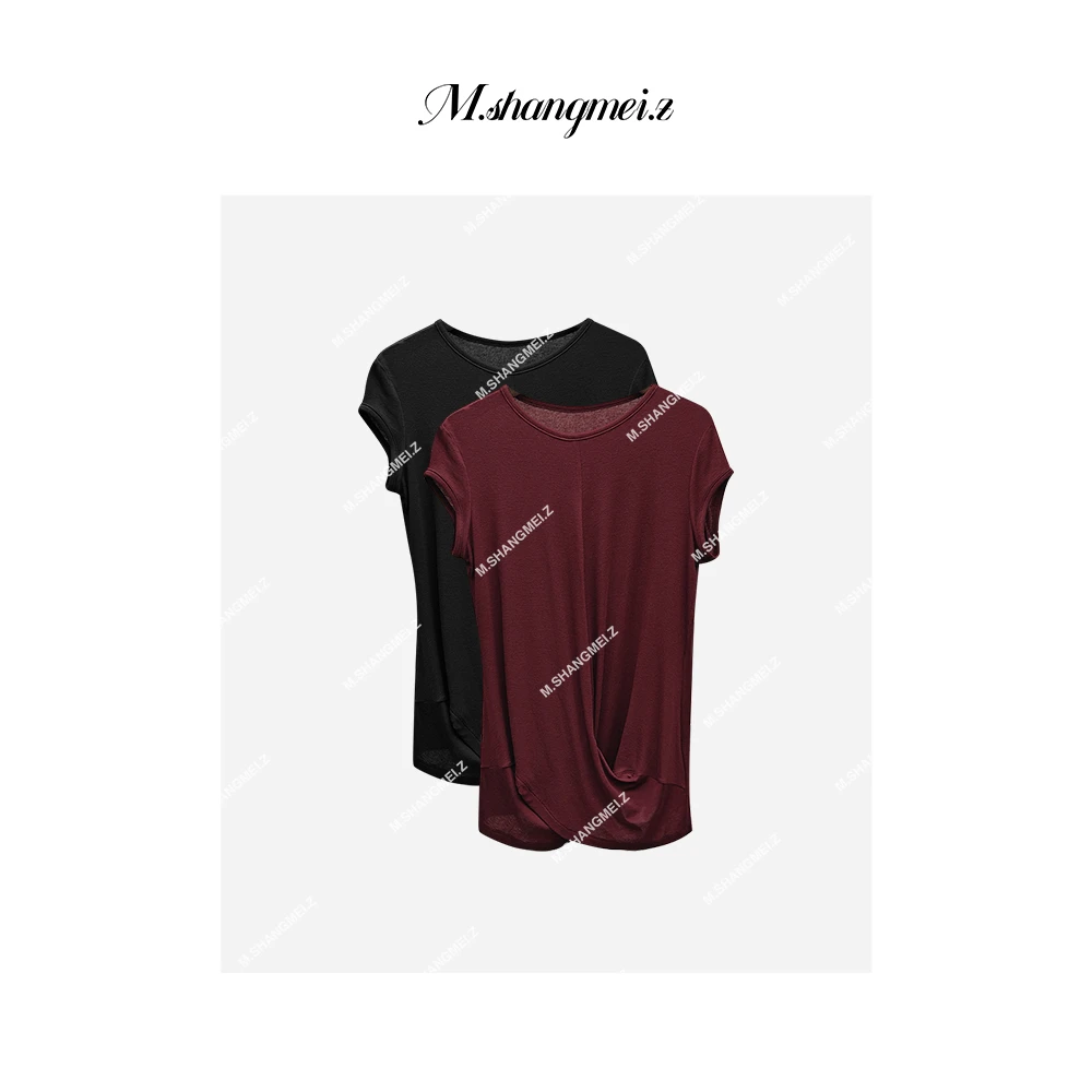 【 氧气少女】美大哥气质时尚百搭显瘦潮流设计师T恤X050470