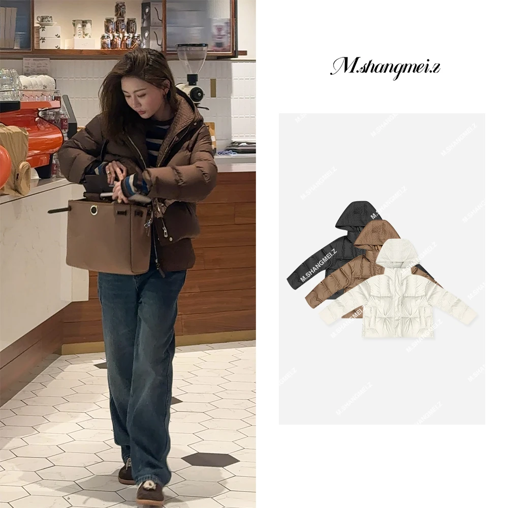 M.SHANGMEI.Z/沐熙美大哥冬季时尚两件套马夹保暖羽绒服X111123