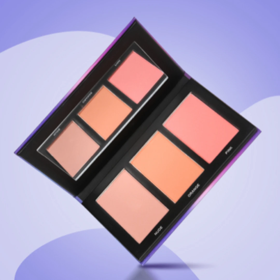 nesemi/诺思迷诺思迷nesemi 三色焕彩细腻腮红修饰气质自用哑光