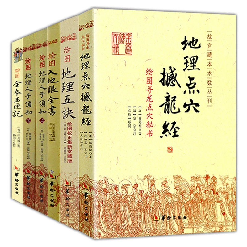 册地理点穴撼龙经+绘图地理五诀+绘图入地眼全书+绘图地理人子须