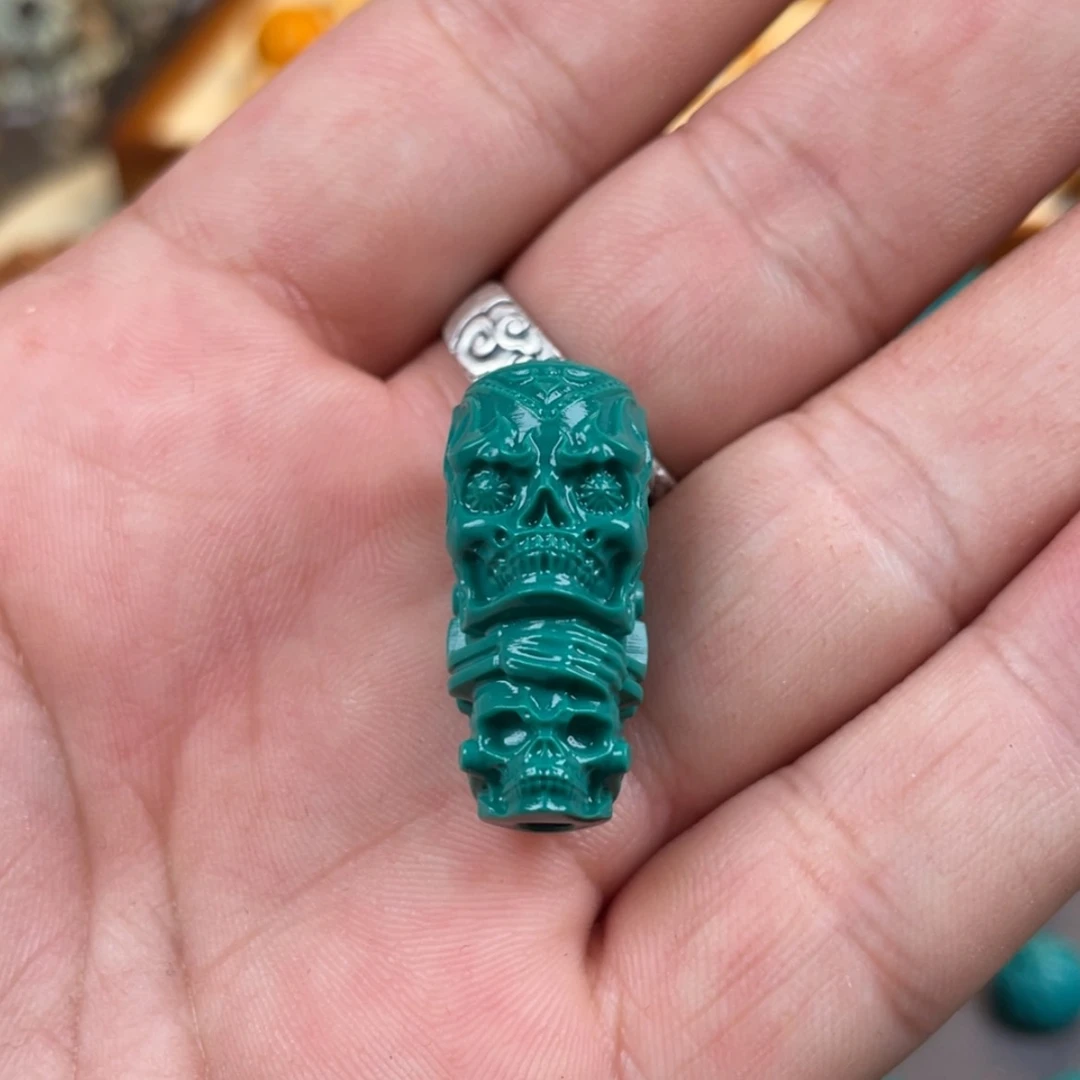 【闪购商品】琉璃吊坠(不含链)卡12刺骨三通