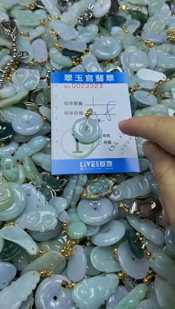 【闪购商品】翡翠颈饰未镶嵌闪购0023923