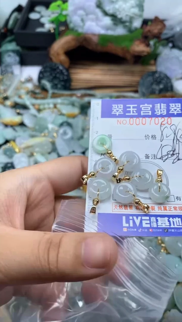 【闪购商品】翡翠颈饰未镶嵌0007020多样性发其一