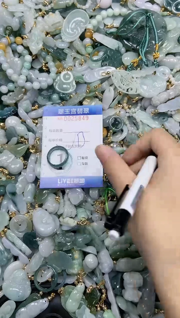 【闪购商品】翡翠颈饰未镶嵌 闪购0025849多样性发其一