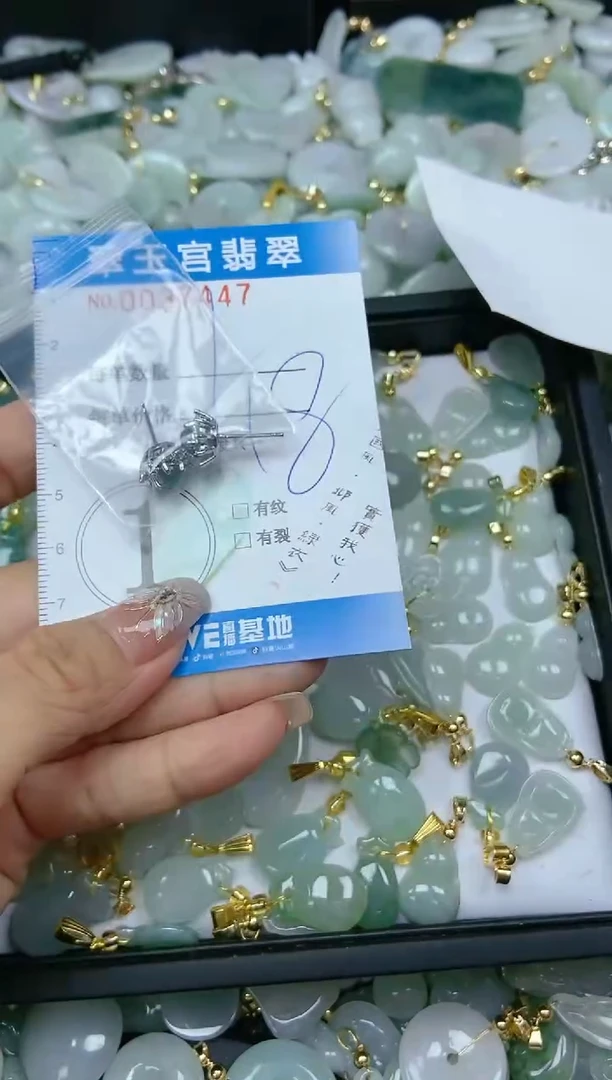 【闪购商品】翡翠颈饰未镶嵌闪购0037447多样性发其一圈口