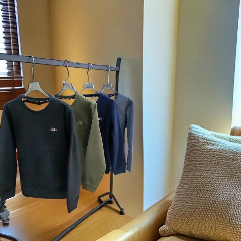 慕斯绒加绒加厚上衣圆领30