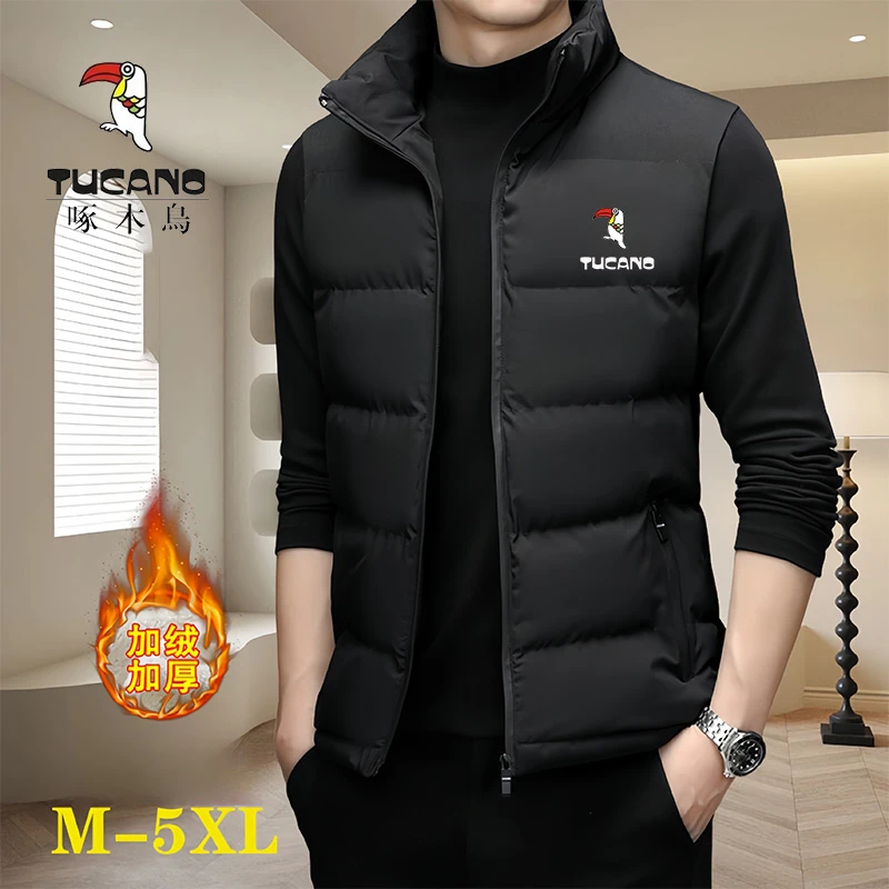 TUCANO/啄木鳥男士马甲外套春秋保暖坎肩背心新款时尚防风棉服