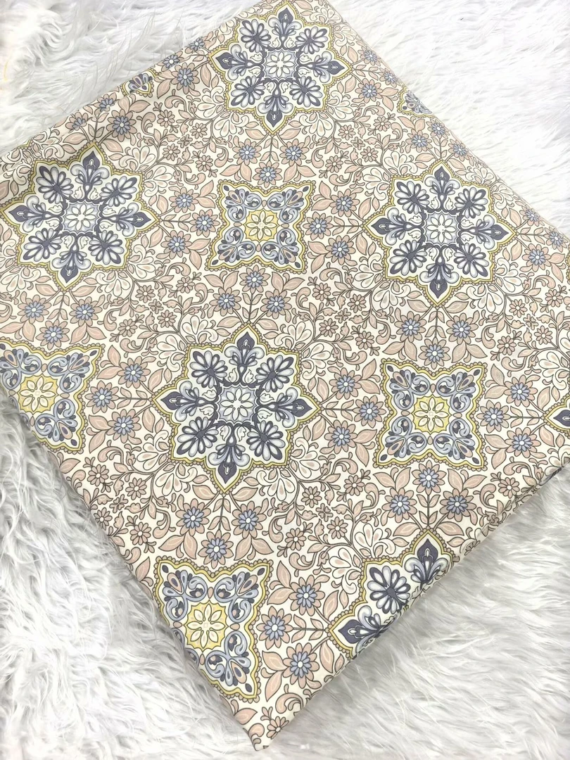 《双人床单》欧花-尺寸2.5✖️2.4米（正负5厘米）亲肤 柔软 舒适 透气