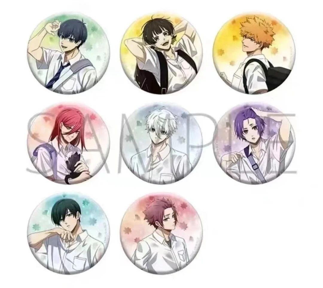 蓝色监狱秋雨吧唧徽章【拆包】