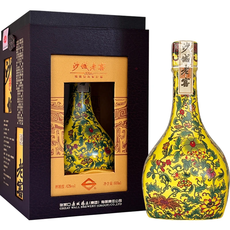 沙城老窖 方尊 【14年生产】 浓香型白酒42度600ml
