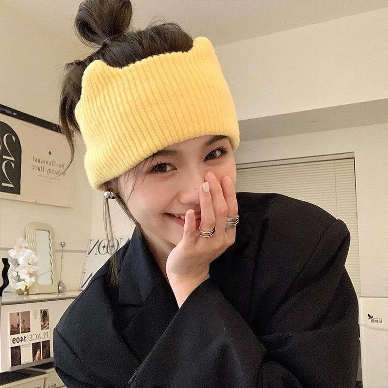 孕妇产妇产后月子发带帽子护额头带春秋冬季薄款用品防风包头巾女