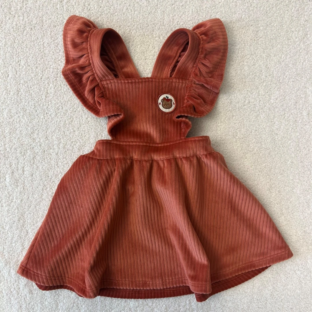 韩版女童时尚背带连衣裙儿童连衣裙