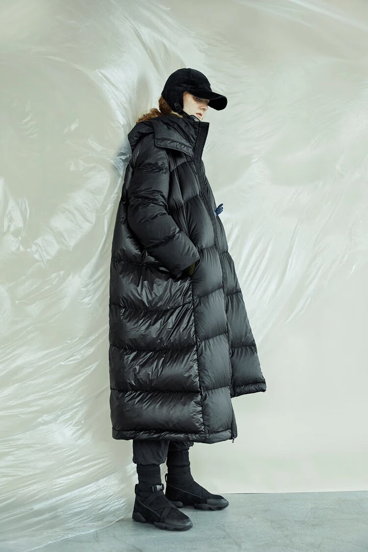 洋气大毛领加厚中长款显瘦棉衣冬季女神外套