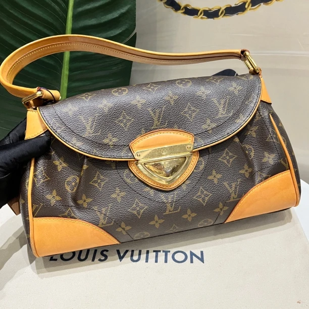 95新 LouisVuitton/路易威登 曼哈顿单肩手提包 全原