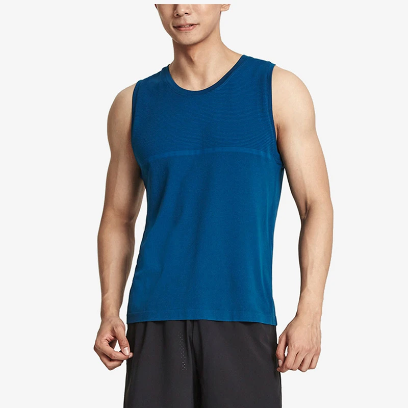 Keep男子修身速干跑步训练背心健身运动透气室内夏季弹力打底宽松