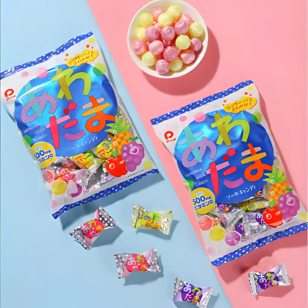 【临期】特惠临期进口pine佩茵水果糖波子汽水味多口味解馋零食糖