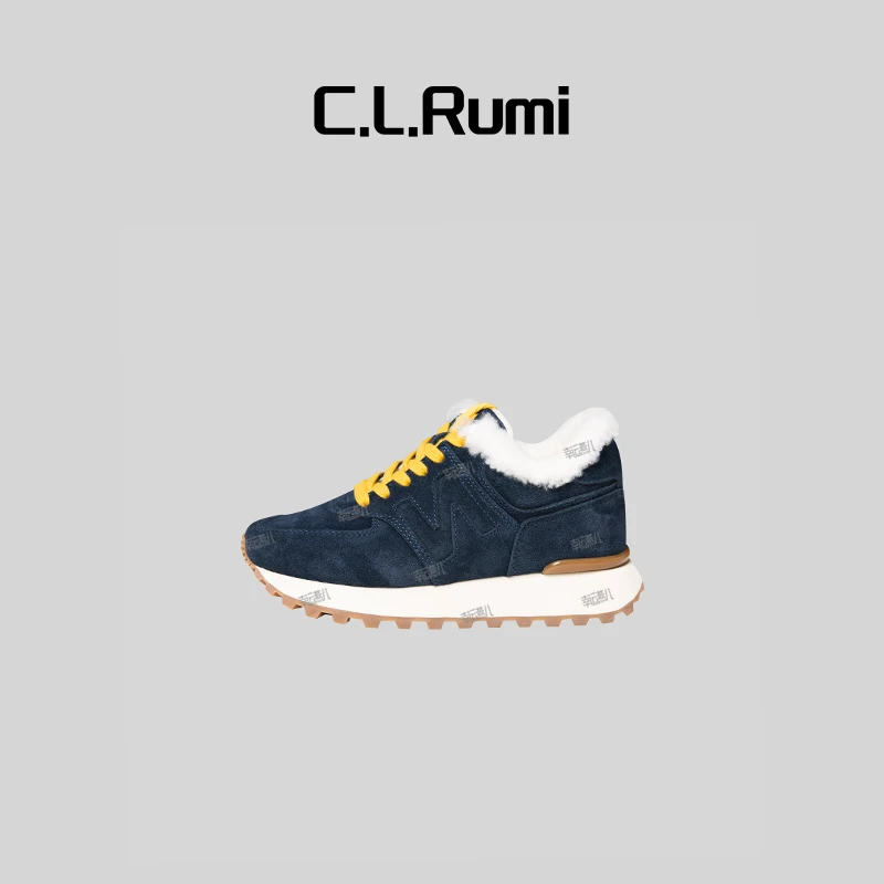 【燕子甄选】舒适时尚百搭加绒加厚休闲鞋6362pj