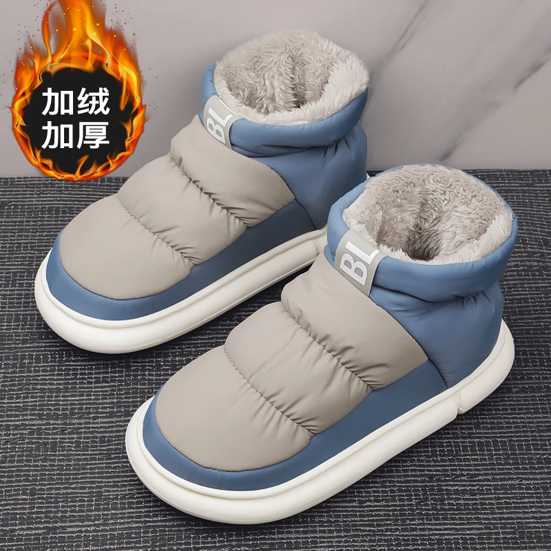 回力瑞棉鞋男款冬季加厚保暖雪地靴男士户外防水情侣加绒潮鞋