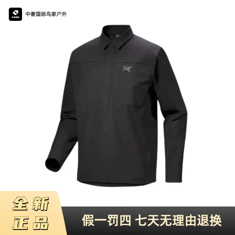 【断码清仓】始祖鸟24年新款商鸟 Cronin Cotton Overshirt翻领夹克