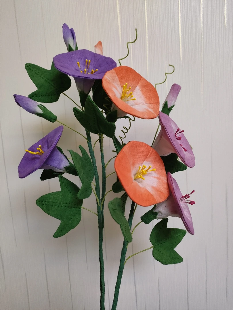 许静手作——布艺牵牛花材料包，拍一发二