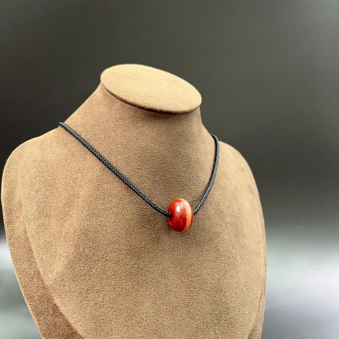 精品美泓高油红肉一线药师颈饰