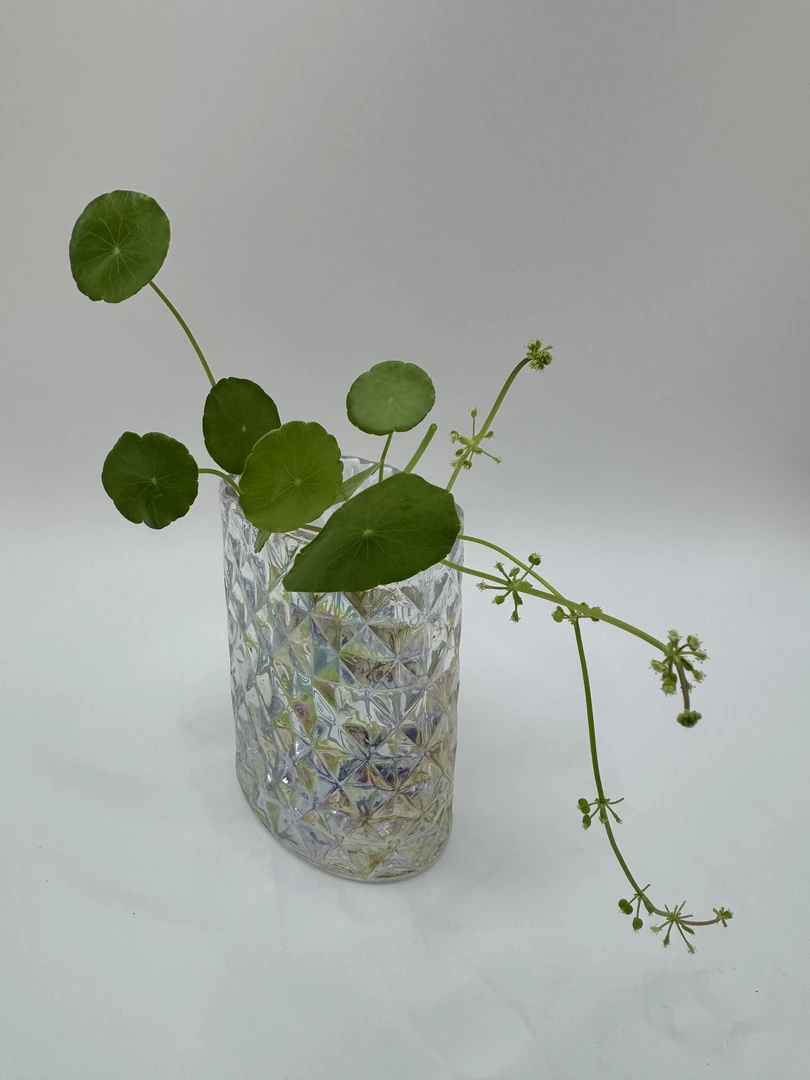 笔筒眼影刷收纳小花瓶眉笔水杯轻奢钻石炫彩浮雕纹理小众家居摆件