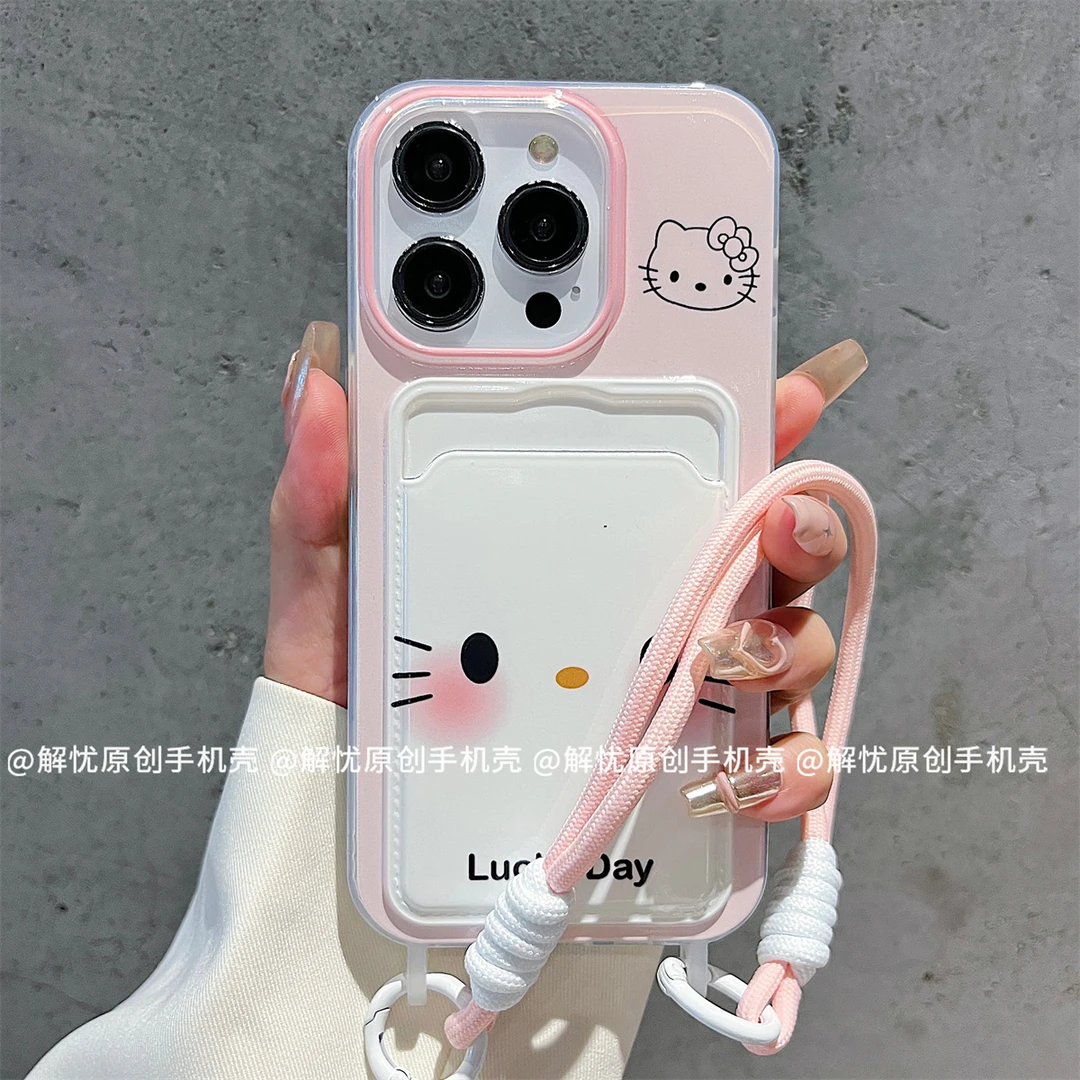 卡包壳适用苹果15/iPhone/华为荣耀/OPPO/VIVO/小米手机壳潮14pro