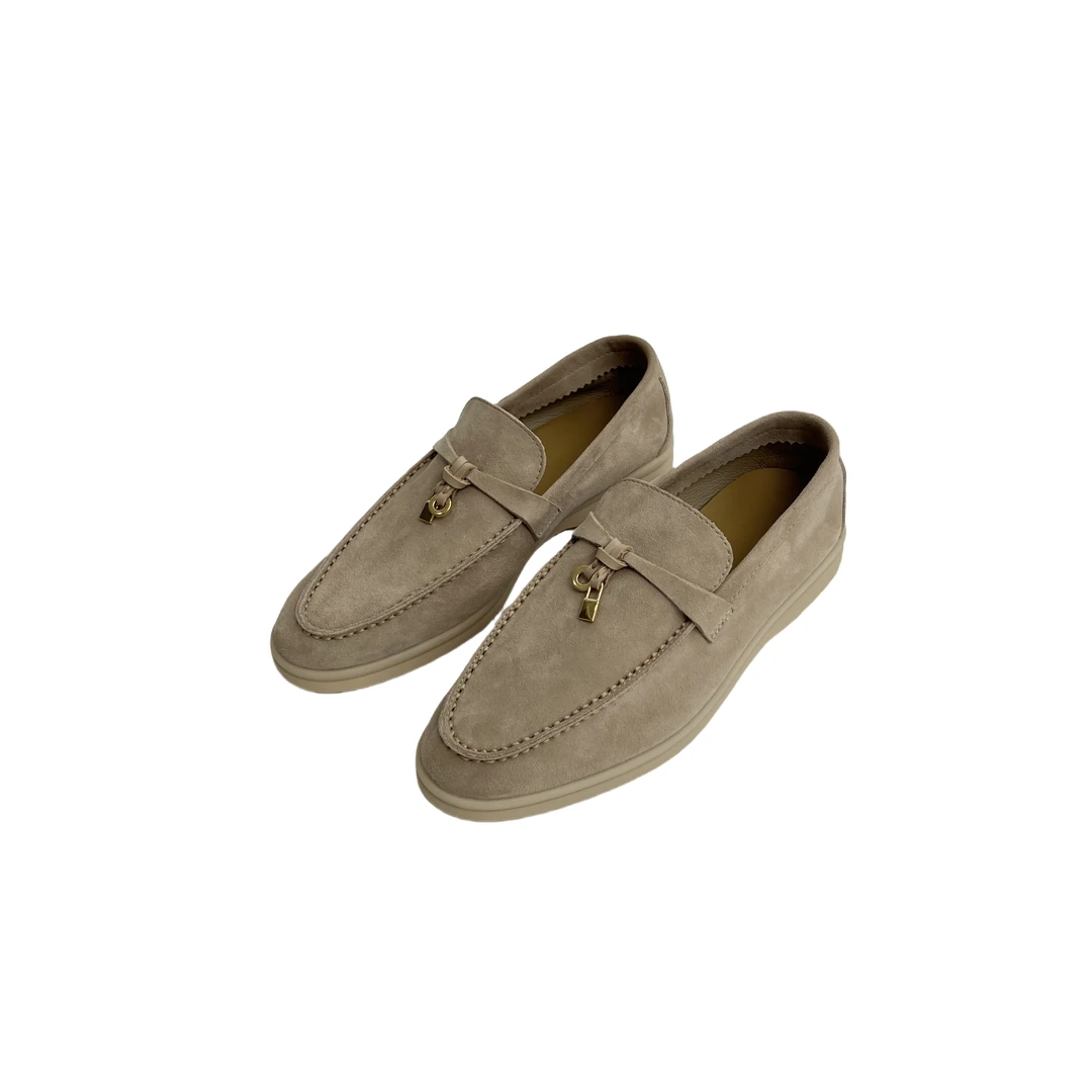 老钱女士平底乐福鞋